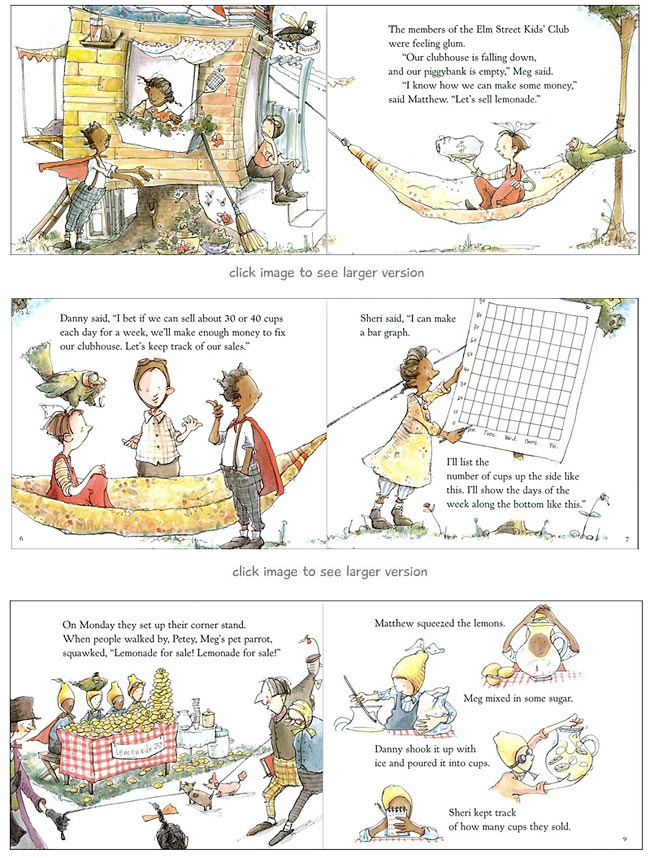 LemonadeforSale A cute book for teaching graphing to kids (K2)