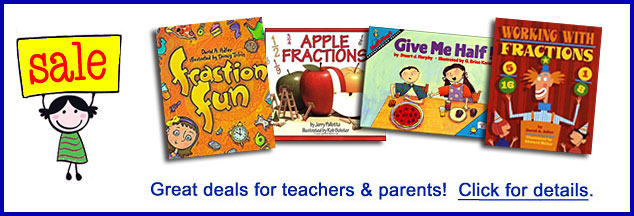Books for Fraction Lesson Plans -- Fun Math-Themed Children's Books