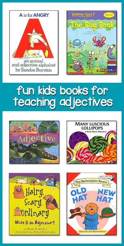 Childrens Books for Teaching Adjectives -- Best Picture Books!