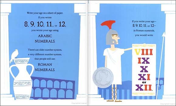 Fun with Roman Numerals -- a cute book for teaching roman numerals