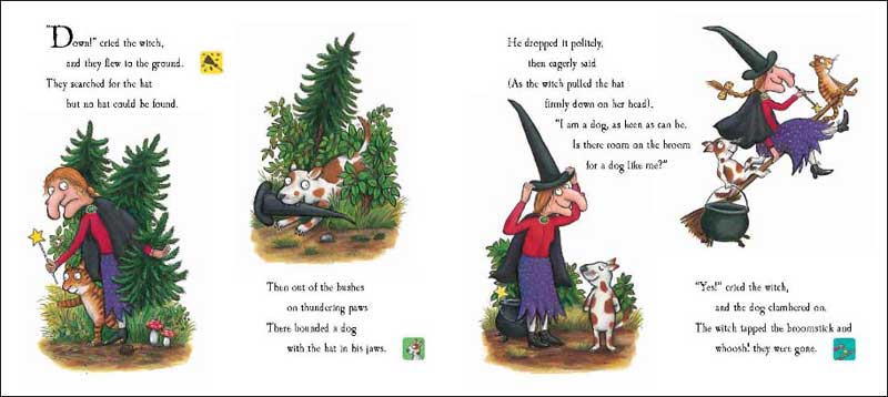 Room on the Broom -- a FUNNY kids Halloween book