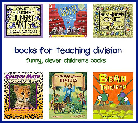 Teaching Division With Math Children's Books -- Make Division Lessons Fun!