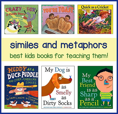 Teaching Simile Lesson Plans Using Children's Books -- Best Books to